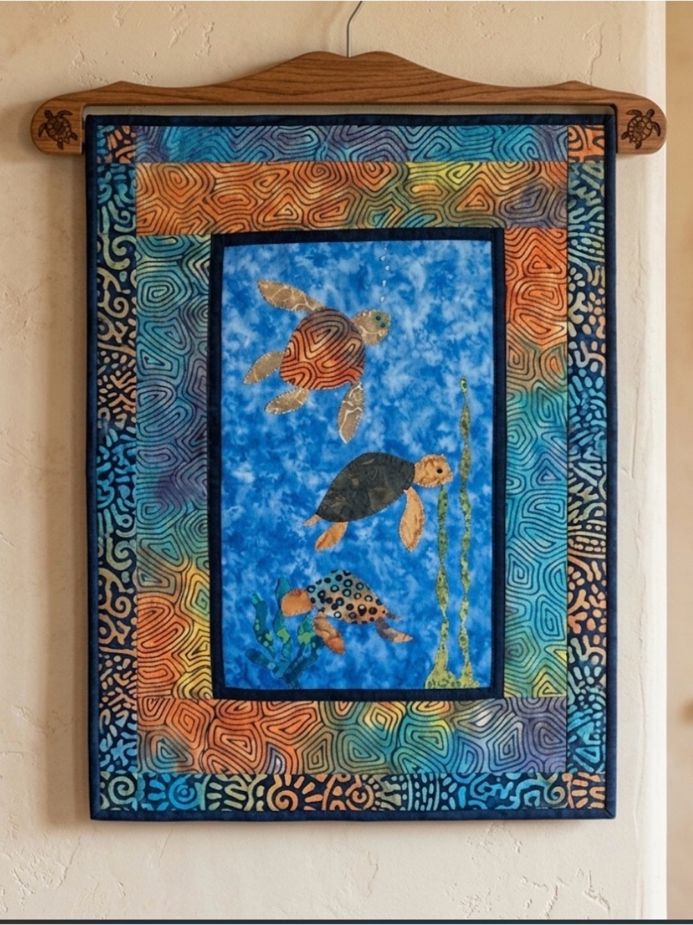 ⛱️ Honu Heaven Wall Hanging Pattern